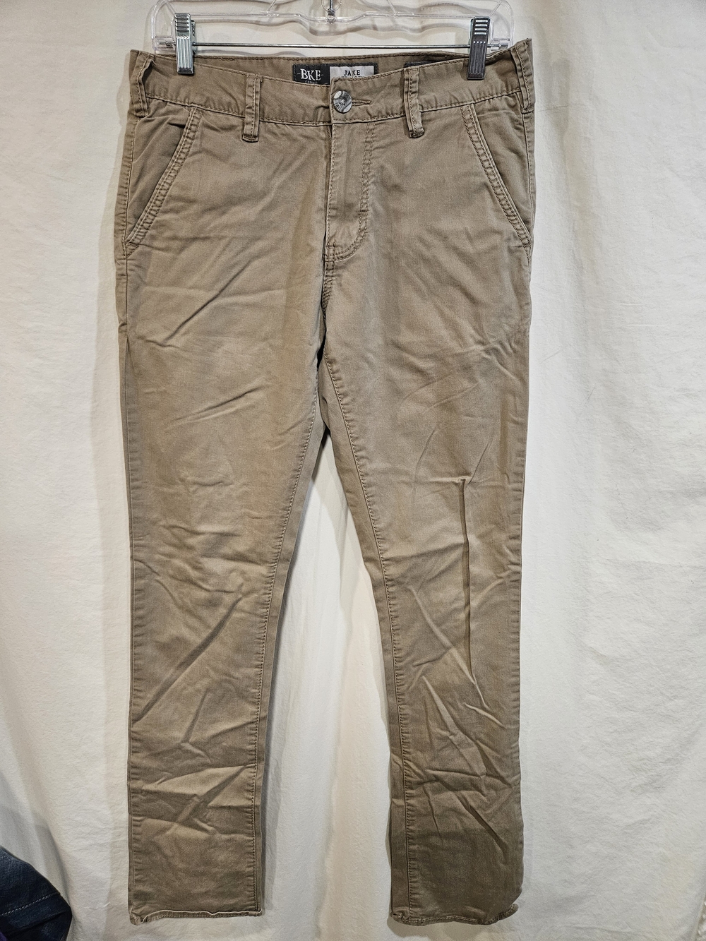 BKE Men's Chinos in Khaki Brown